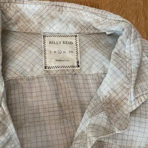 Billy Reid plaid button down